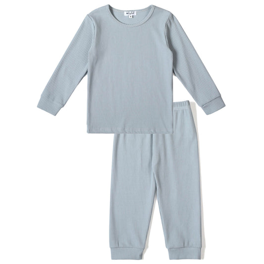 Boys Ribbed Pajama Long-Sleeves