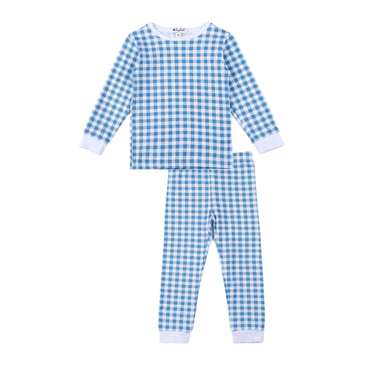 Blue Gingham Pajama